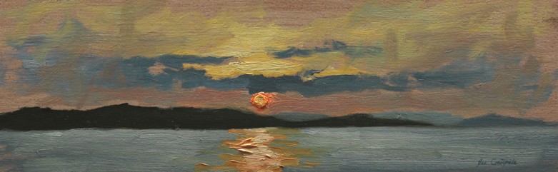'Ayrshire Sunset' by artist Lee Craigmile